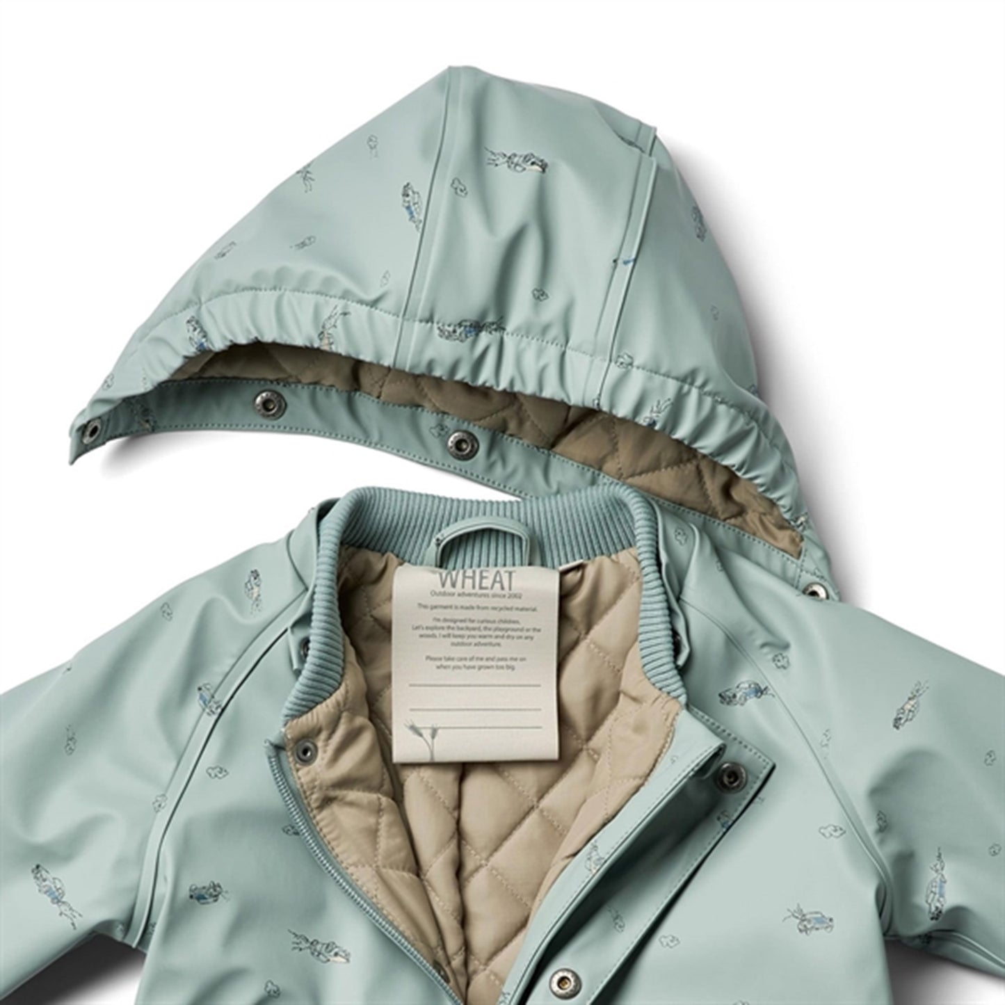 Wheat Rainsuit Thermo Aiko Flying Cars