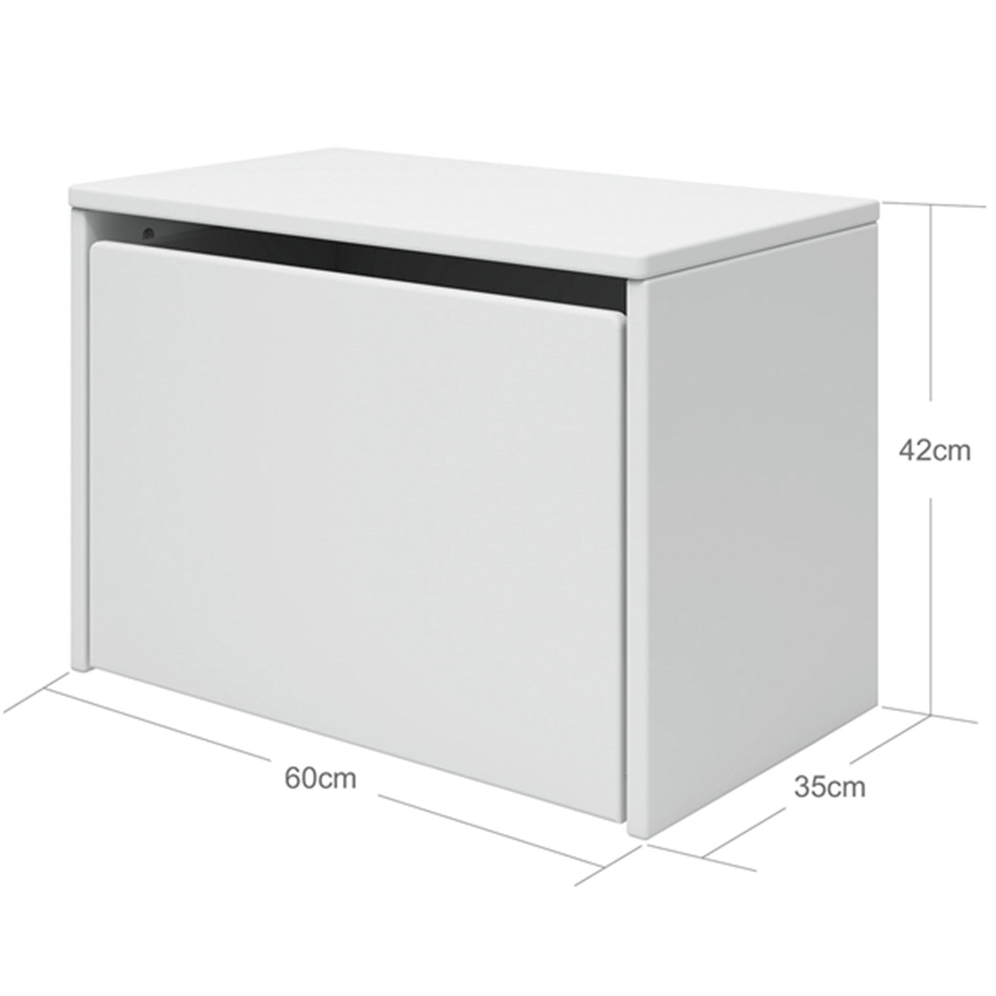 Flexa Dots Storage Bench White