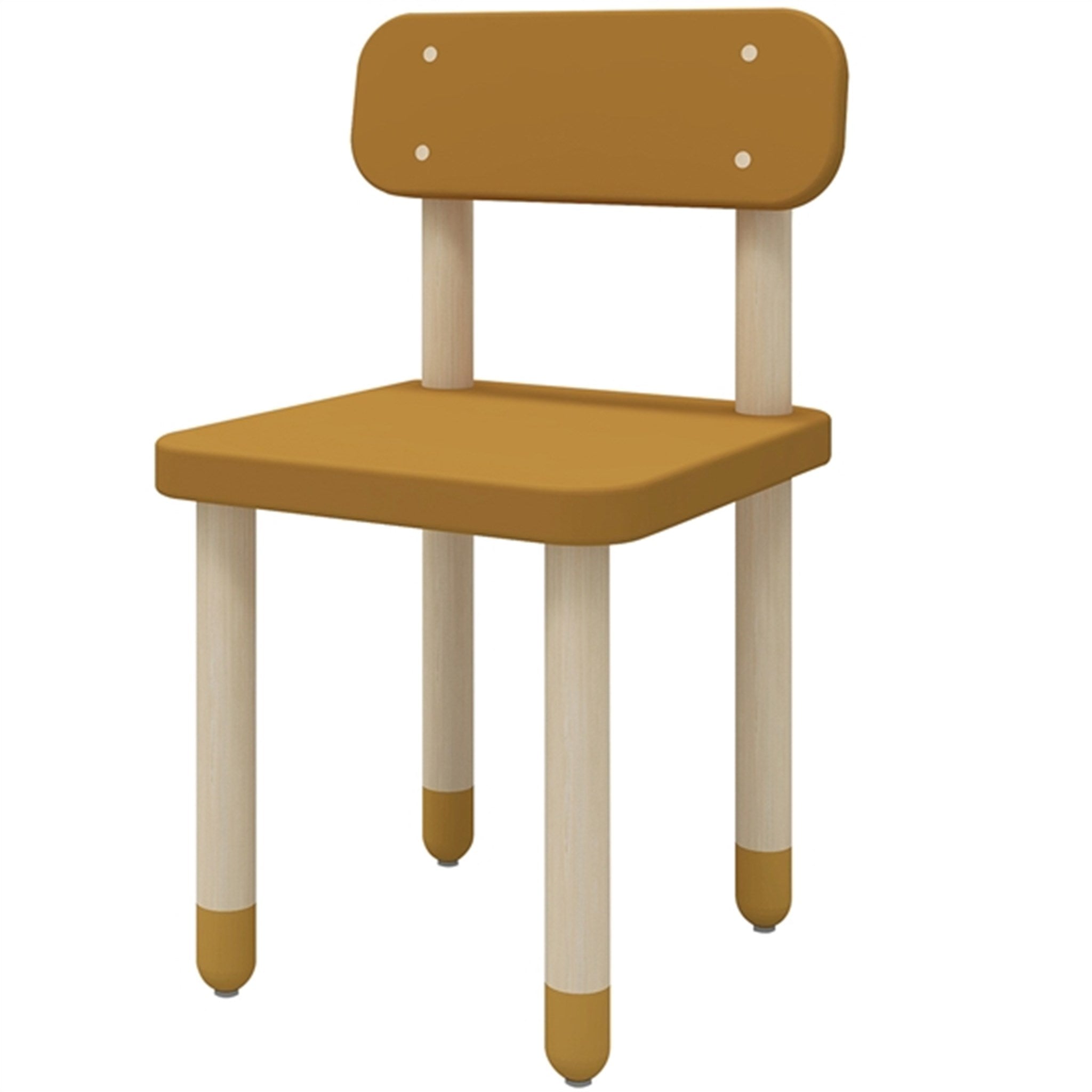 Flexa Dots Chair Mustard