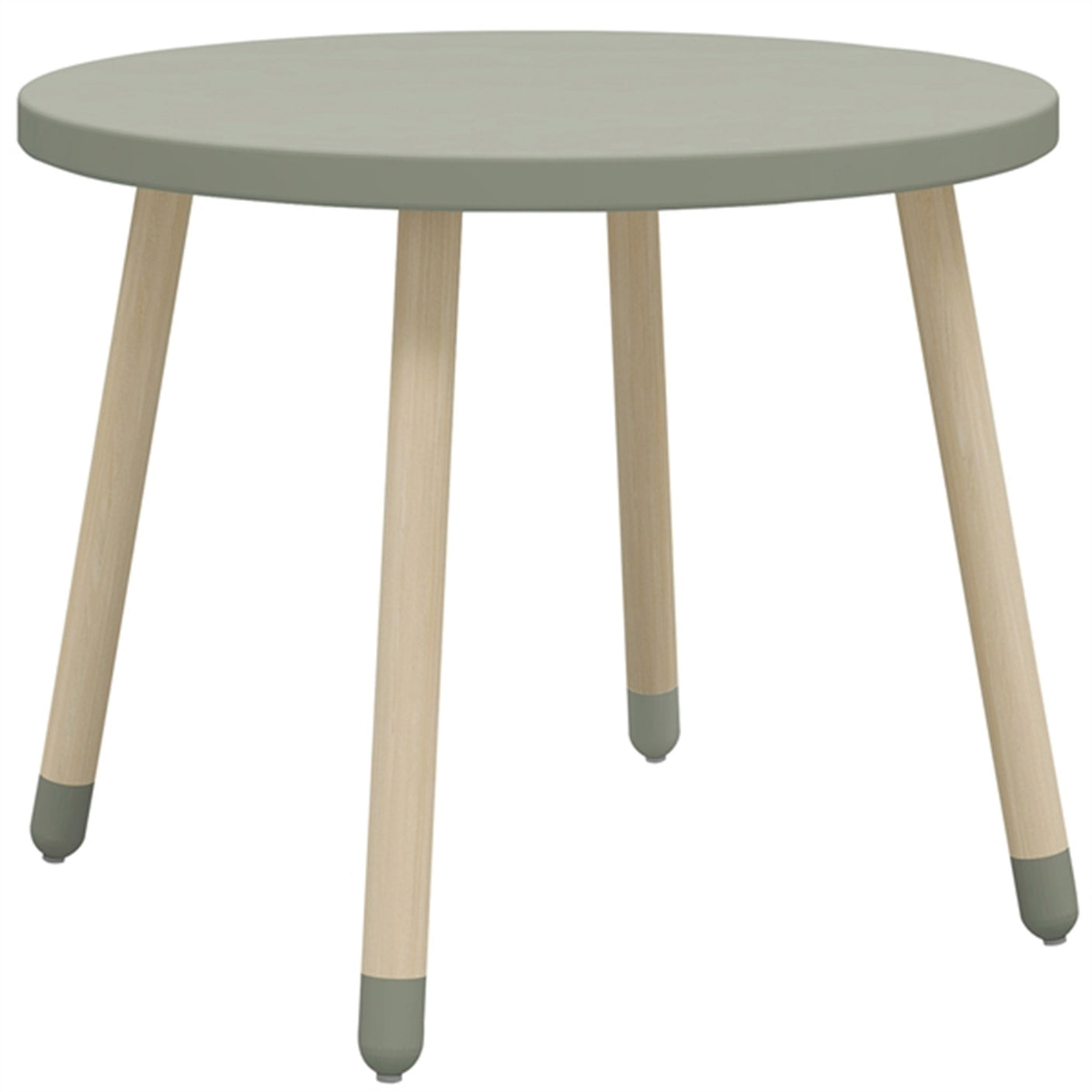 Flexa Dots Table Ø60 cm Natural Green