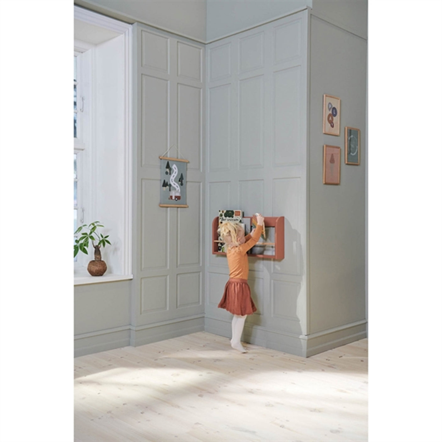 Flexa Dots Book Shelf Blush