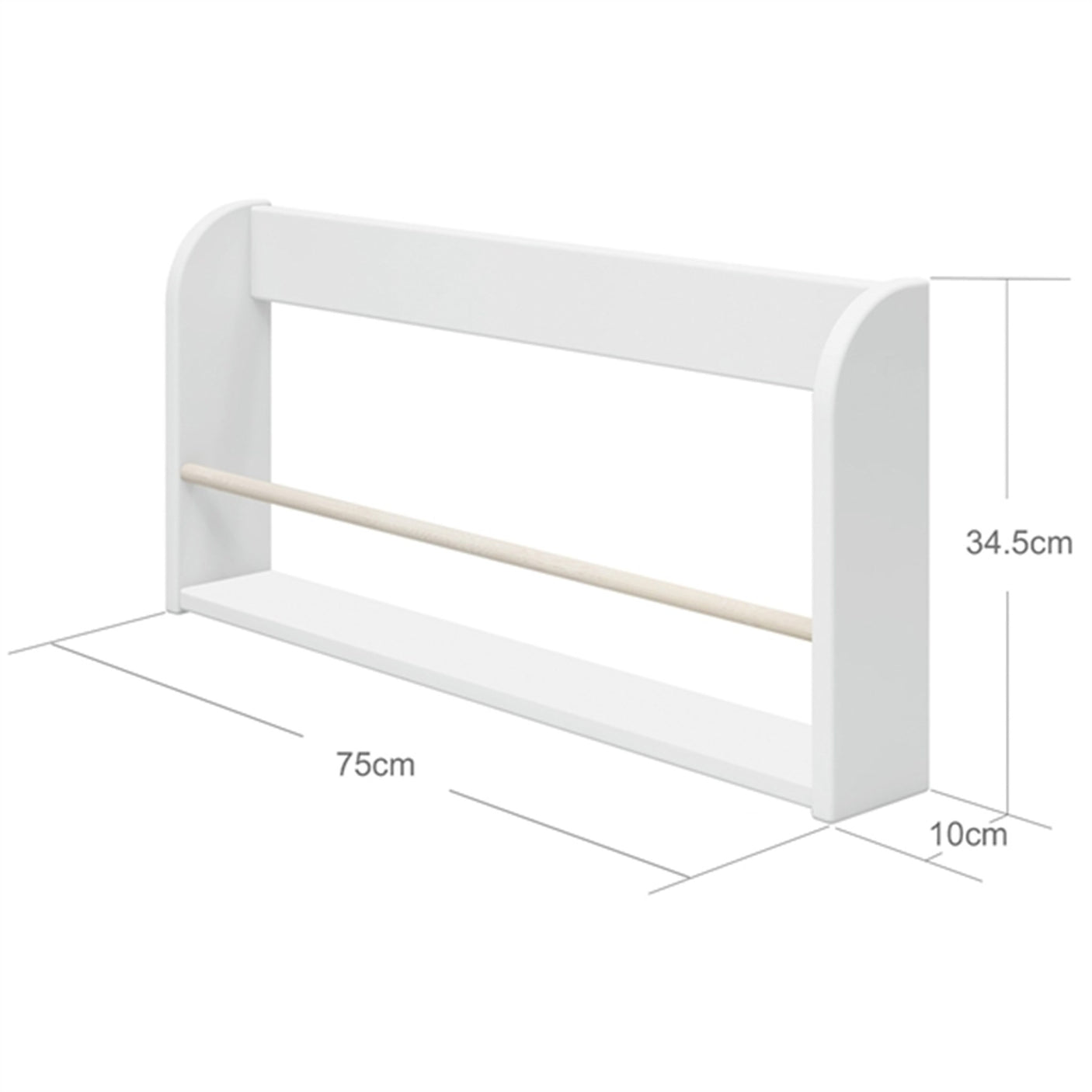 Flexa Dots Bookshelf White