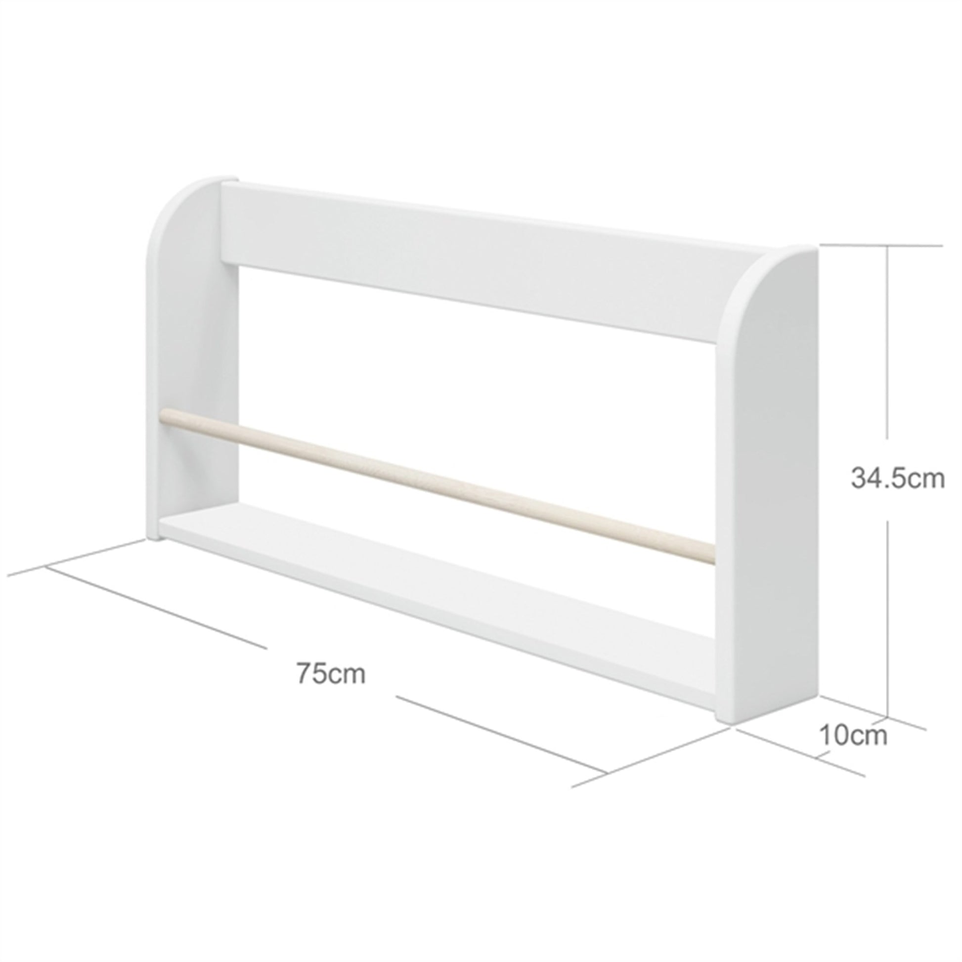 Flexa Dots Bookshelf White