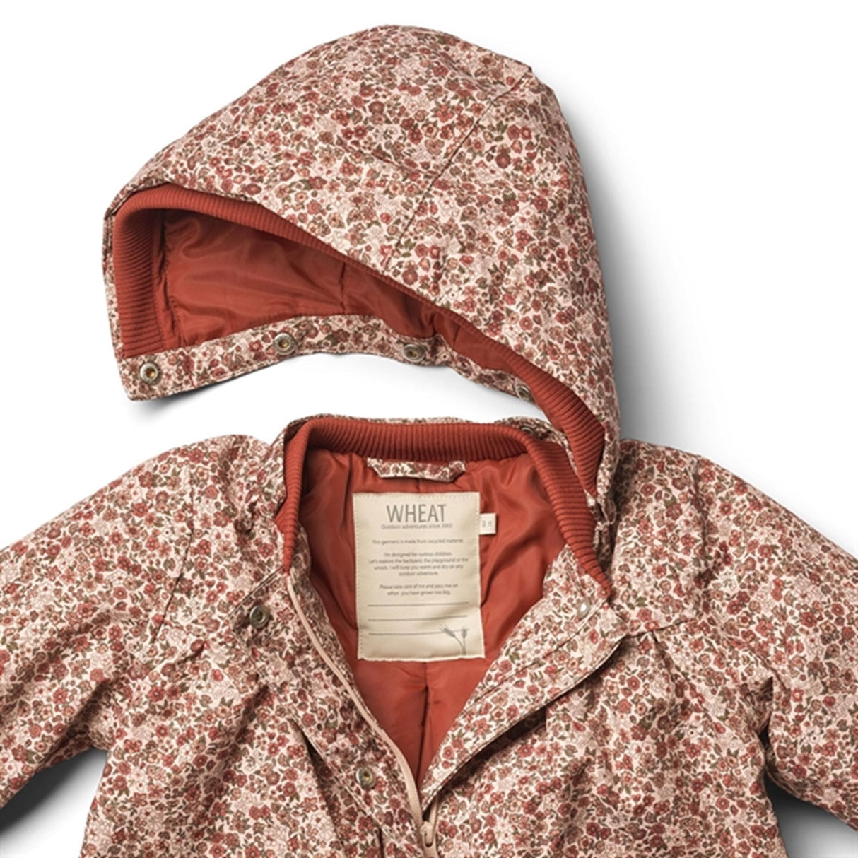 Wheat Jacket Mimmi Tech Rose Dust Flowers