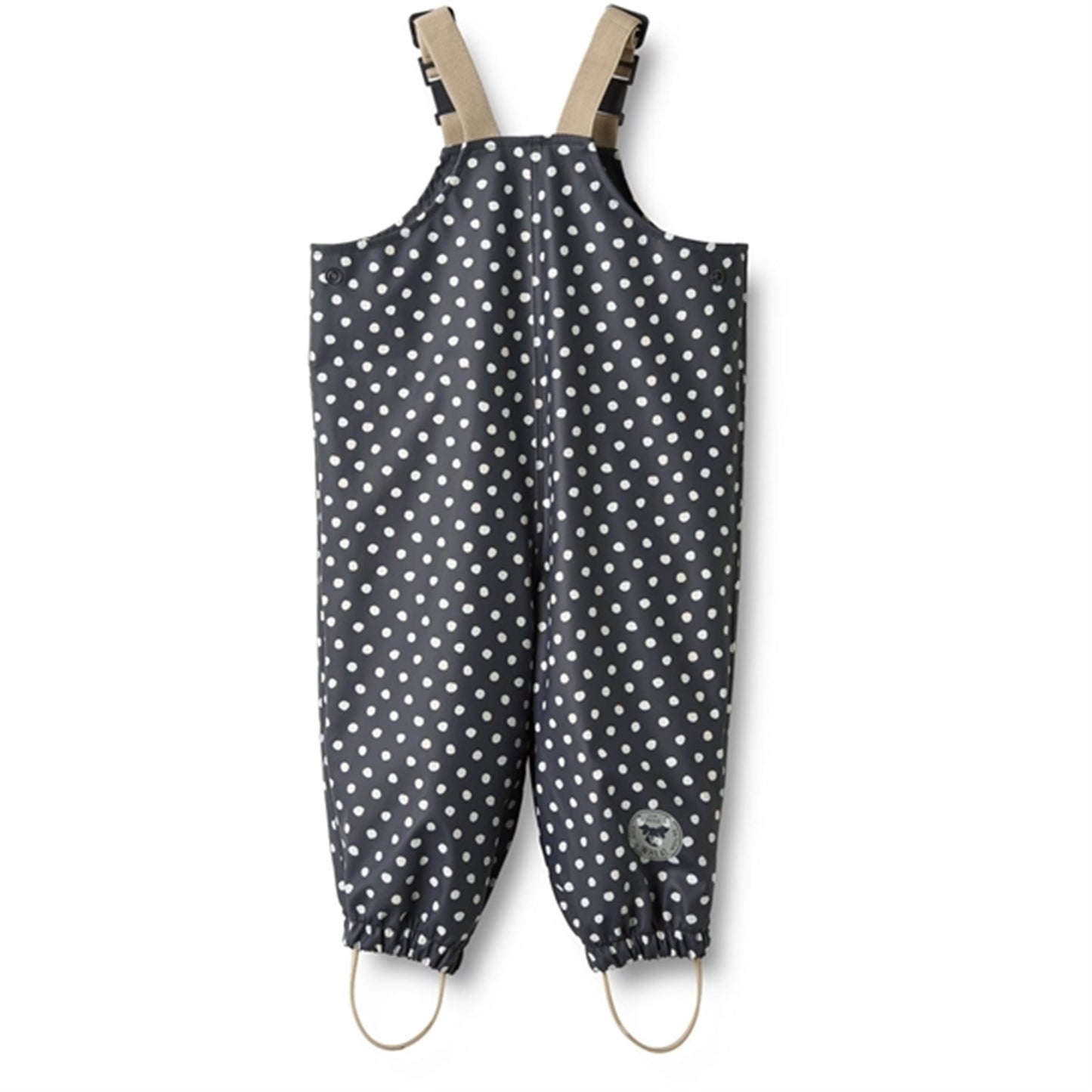 Wheat Rainwear Overall Charlo Ink Dots
