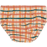 Soft Gallery Winter Wheat AOP Check Baby Miki Swim Pants