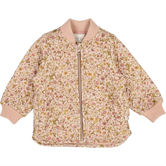 Wheat Thermo Watercolor Flora Jacket Loui