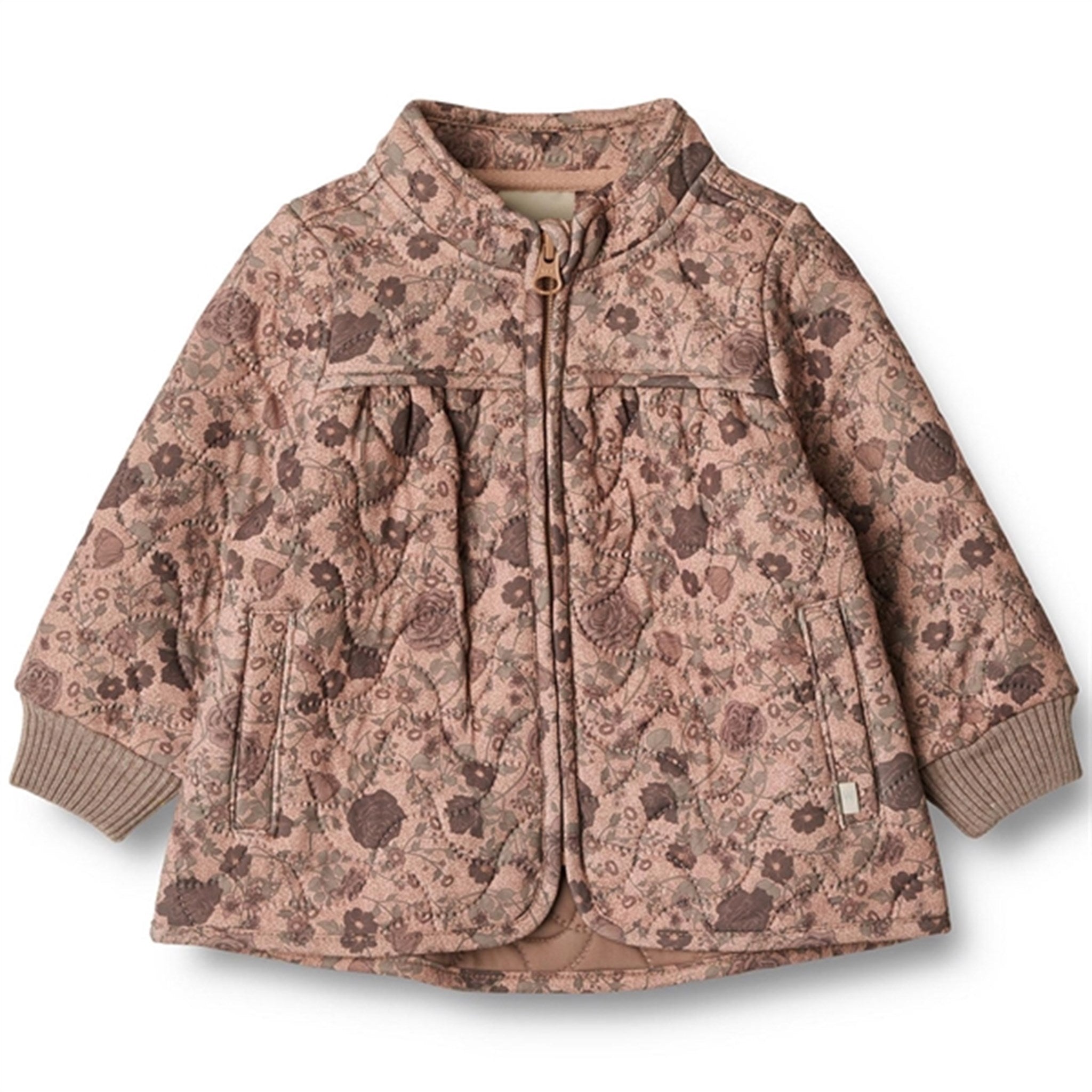 Wheat Thermo Rose Dawn Flowers Jacket Thilde