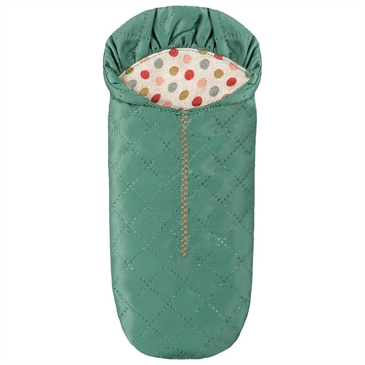 Maileg Mouse Sleeping Bag Petroleum