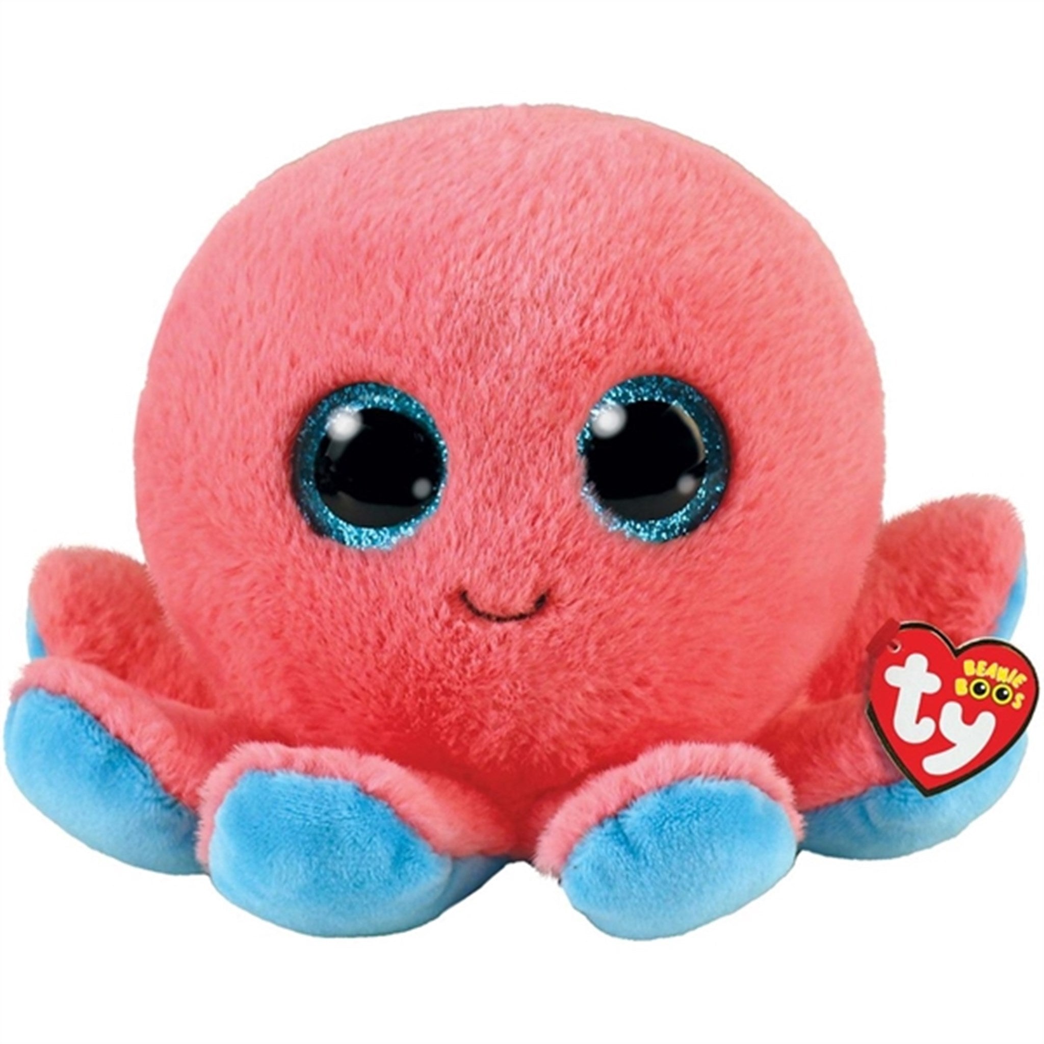TY Beanie Boos Sheldon - Coral Octopus Reg