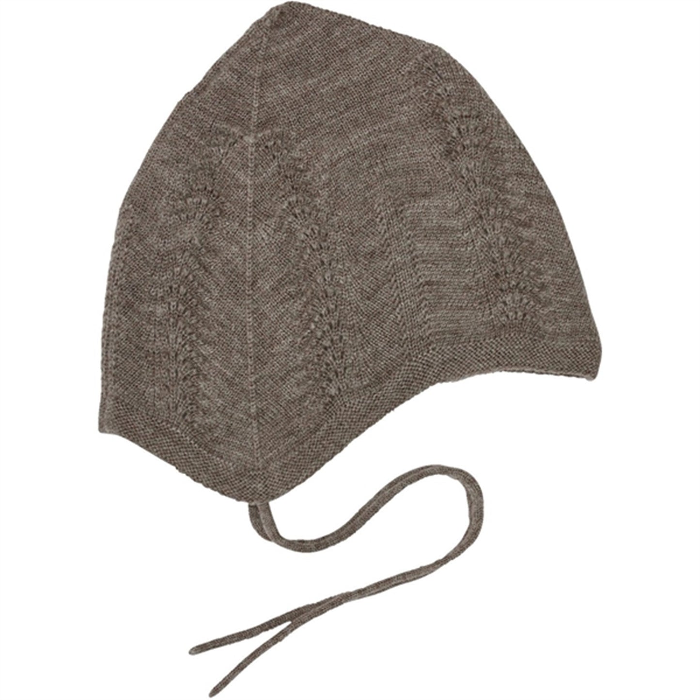 FUB Baby Pointelle Hat Beige Melange