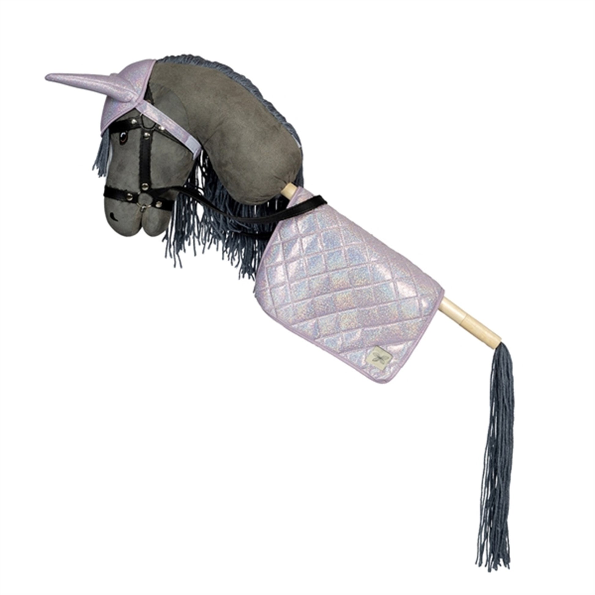 by Astrup Hobby Horse Saddle Pad and Hut - Purple
