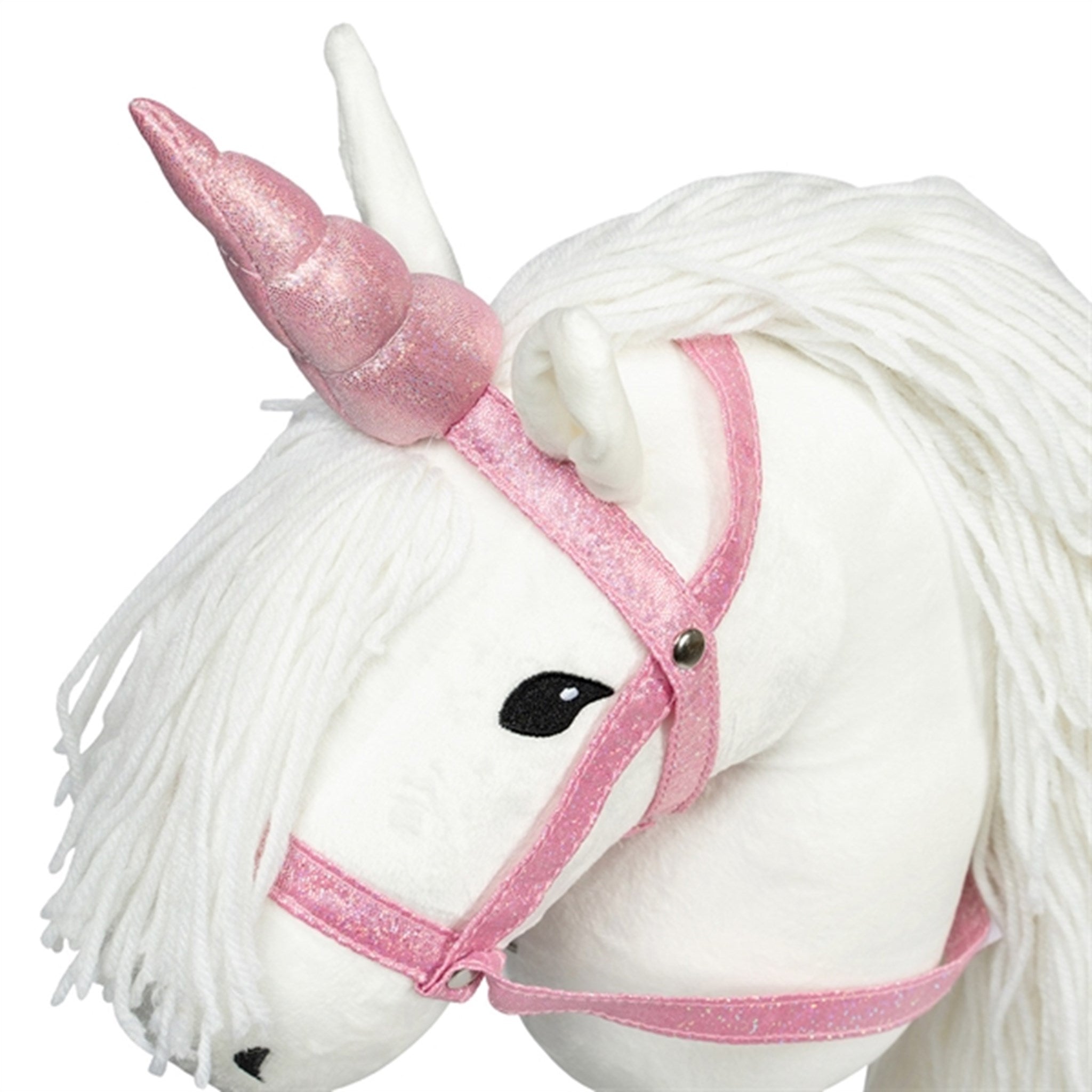 by Astrup Unicorn Horn and Halter for Hobby Horse Pink 2
