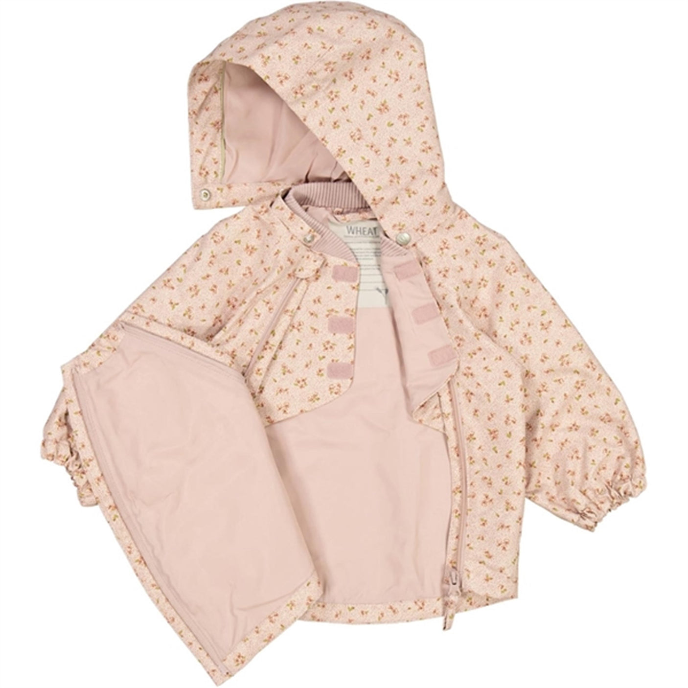 Wheat Jacket Sveo Tech Rose Flowers