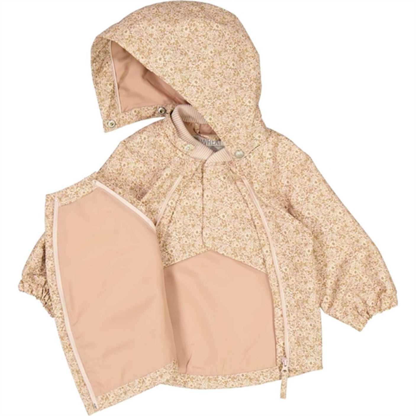 Wheat Jacket Sveo Tech Rose Dust Flowers