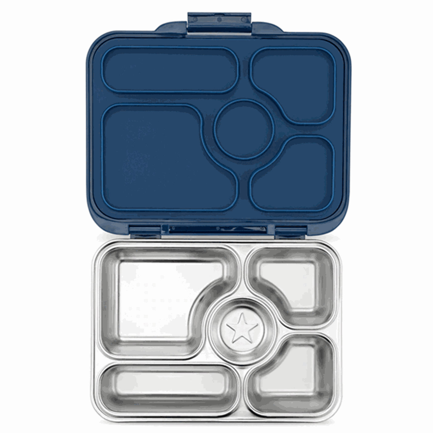 Yumbox Presto Stainless Steel Lunch Box Santa Fe Blue