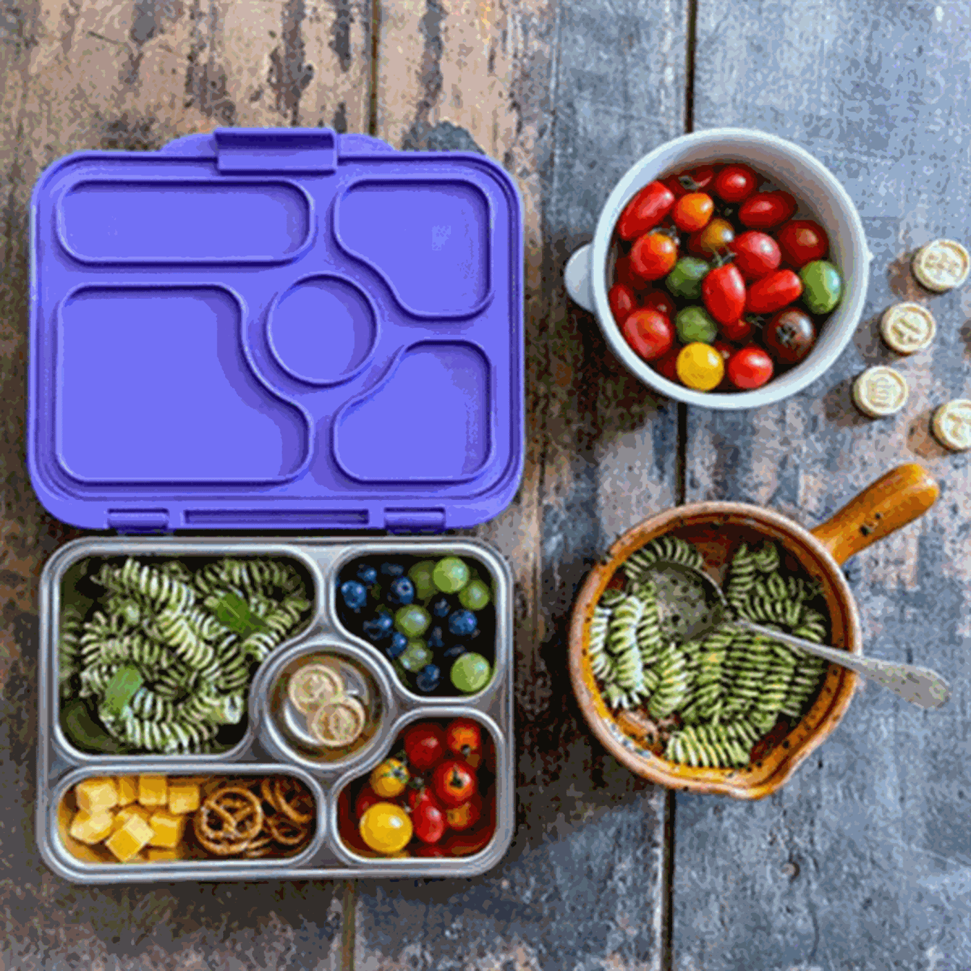 Yumbox Presto Stainless Steel Lunch Box Remy Lavender