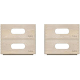 FLEXA PLAY Wooden Storage Box Set Mini Natural