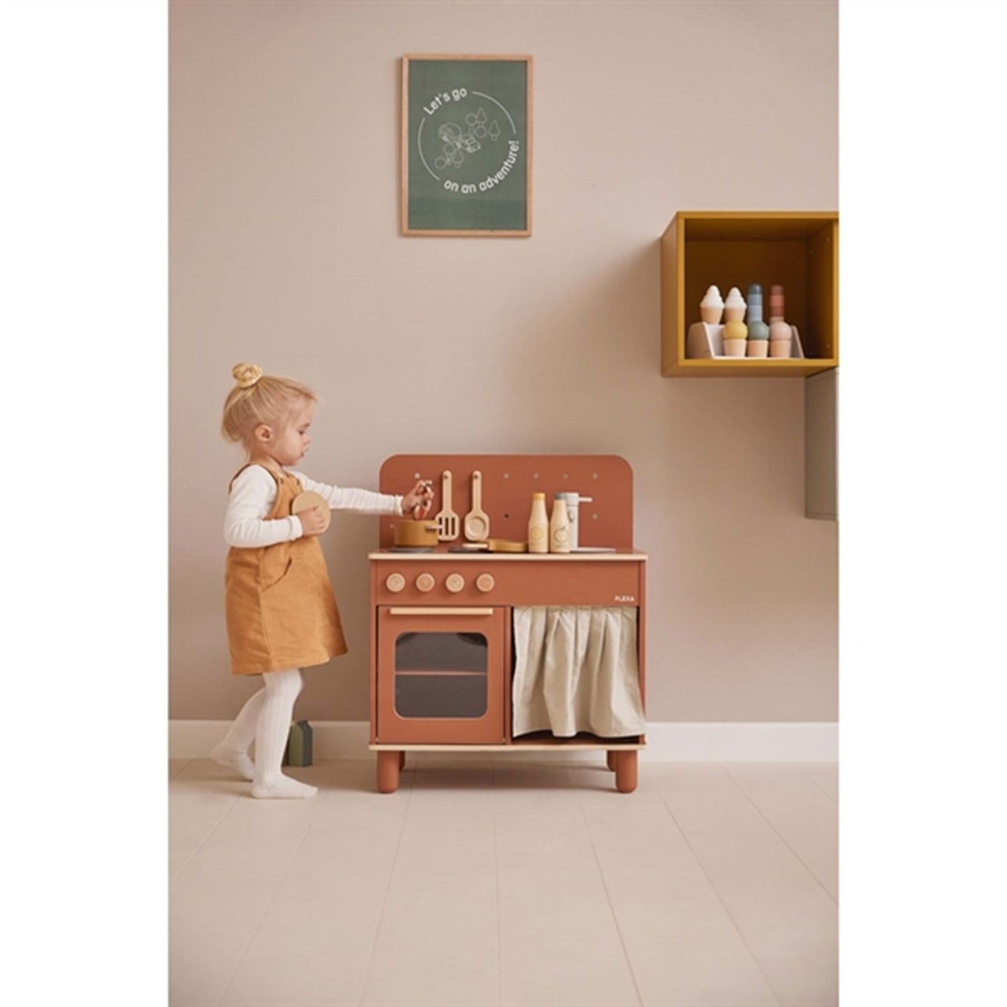 FLEXA PLAY Kitchen Rosa 2