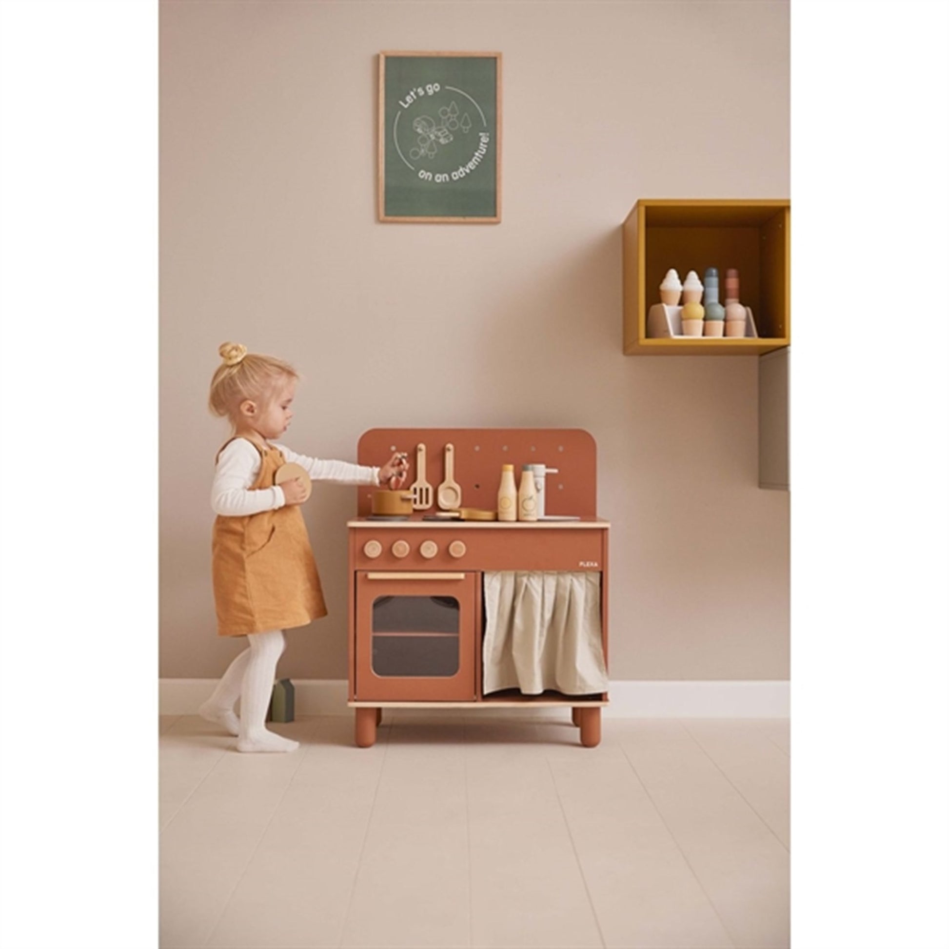 FLEXA PLAY Kitchen Rosa 2