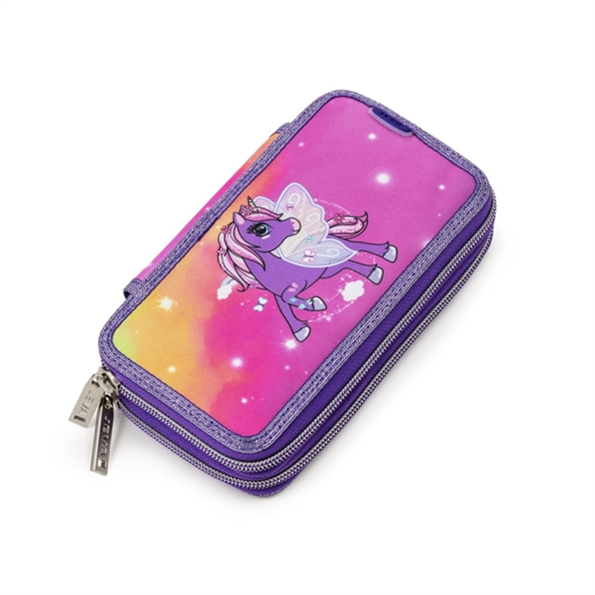 JEVA Pencil Case Rainbow Alicorn