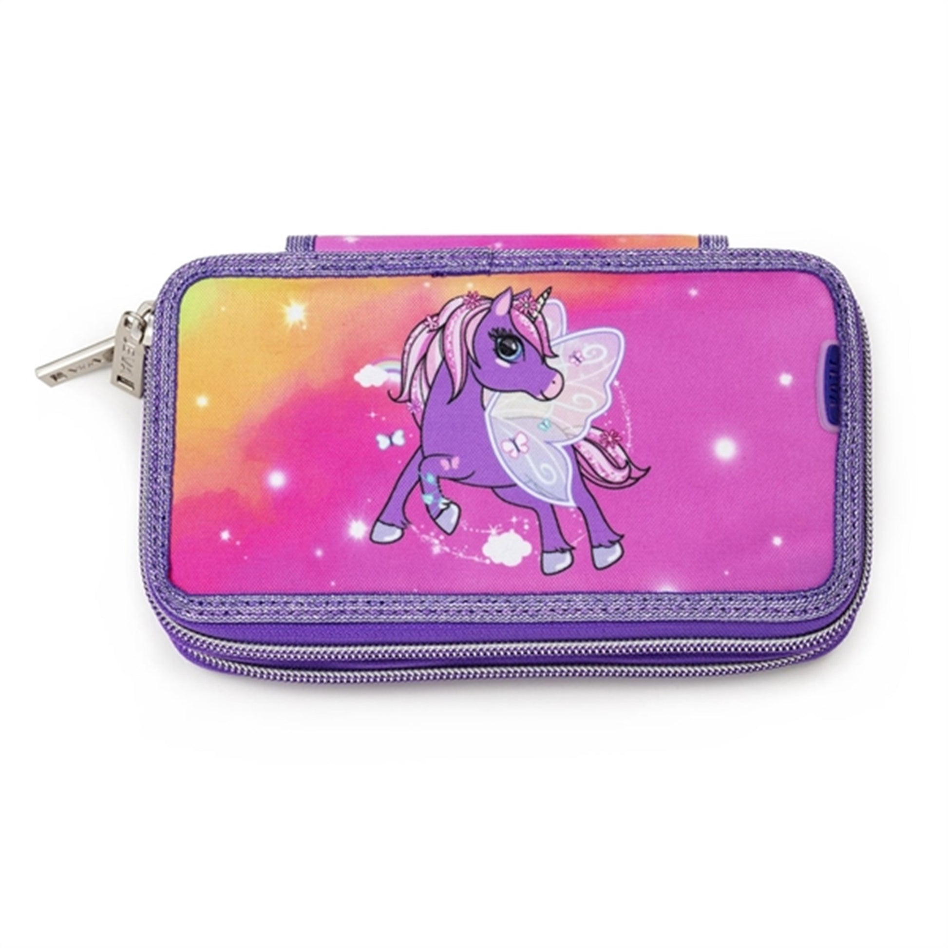 JEVA Pencil Case Rainbow Alicorn