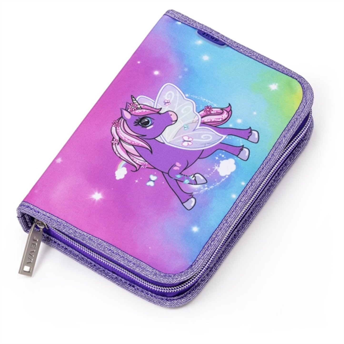 JEVA Pencil Case Rainbow Alicorn