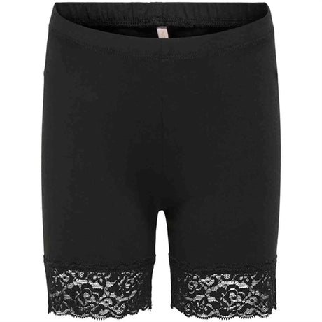 Kids ONLY Black Love Lace Bike Shorts
