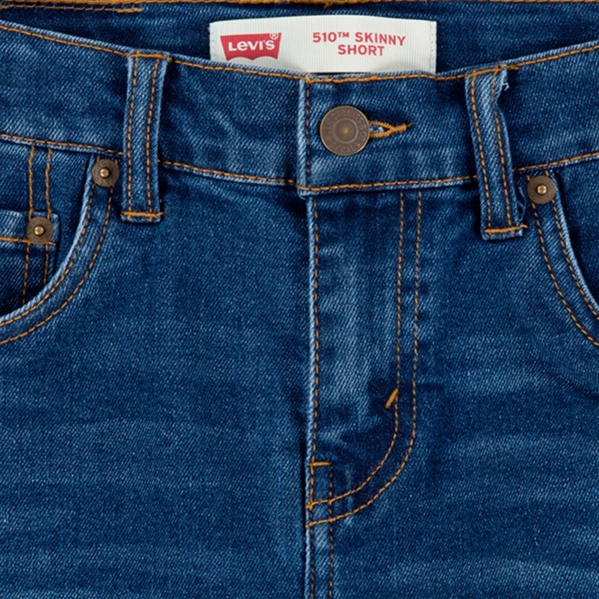 Levi's 510® Skinny Fit Shorts Blue