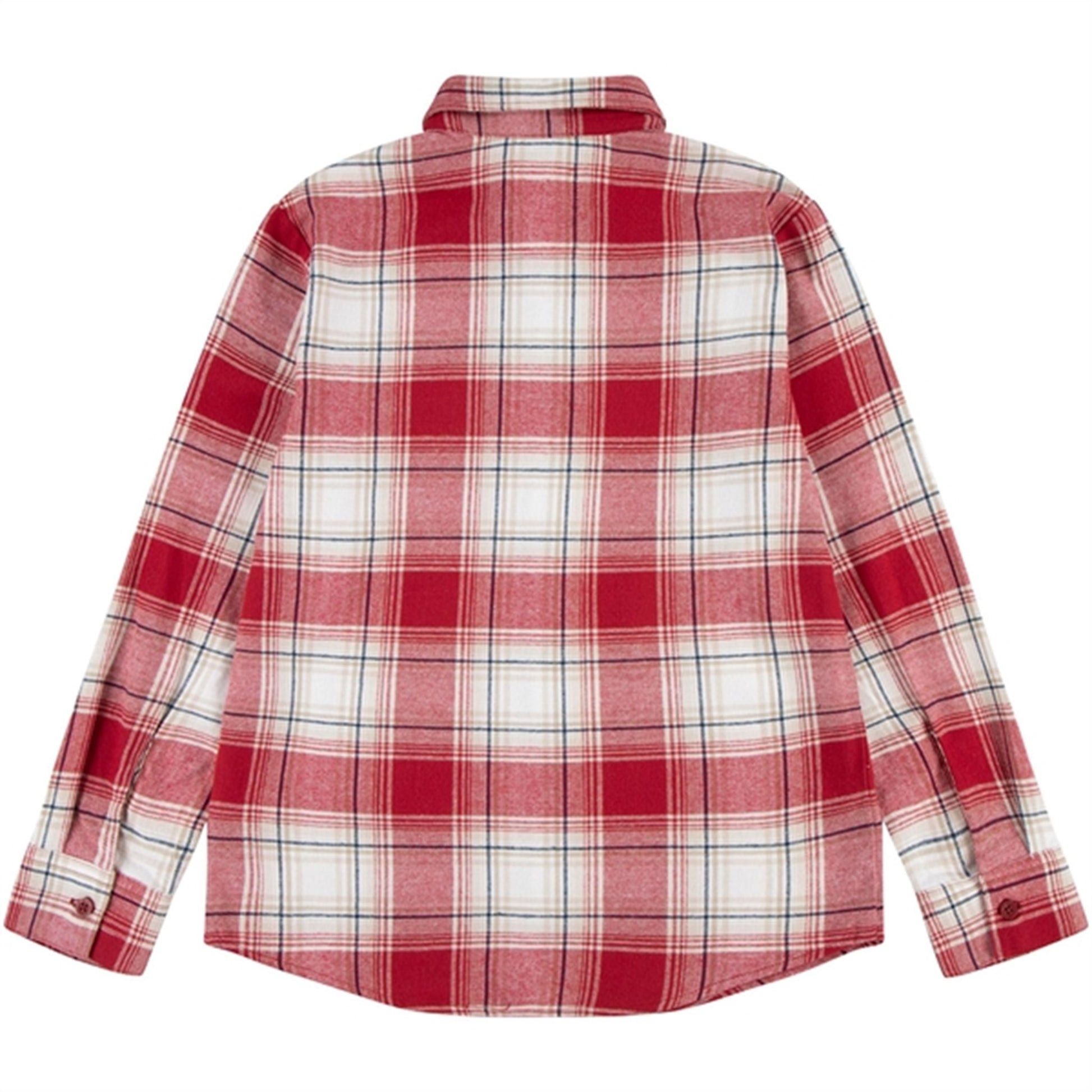Levi's Plaid Flannel Pocket Shirt Rhythmic Red