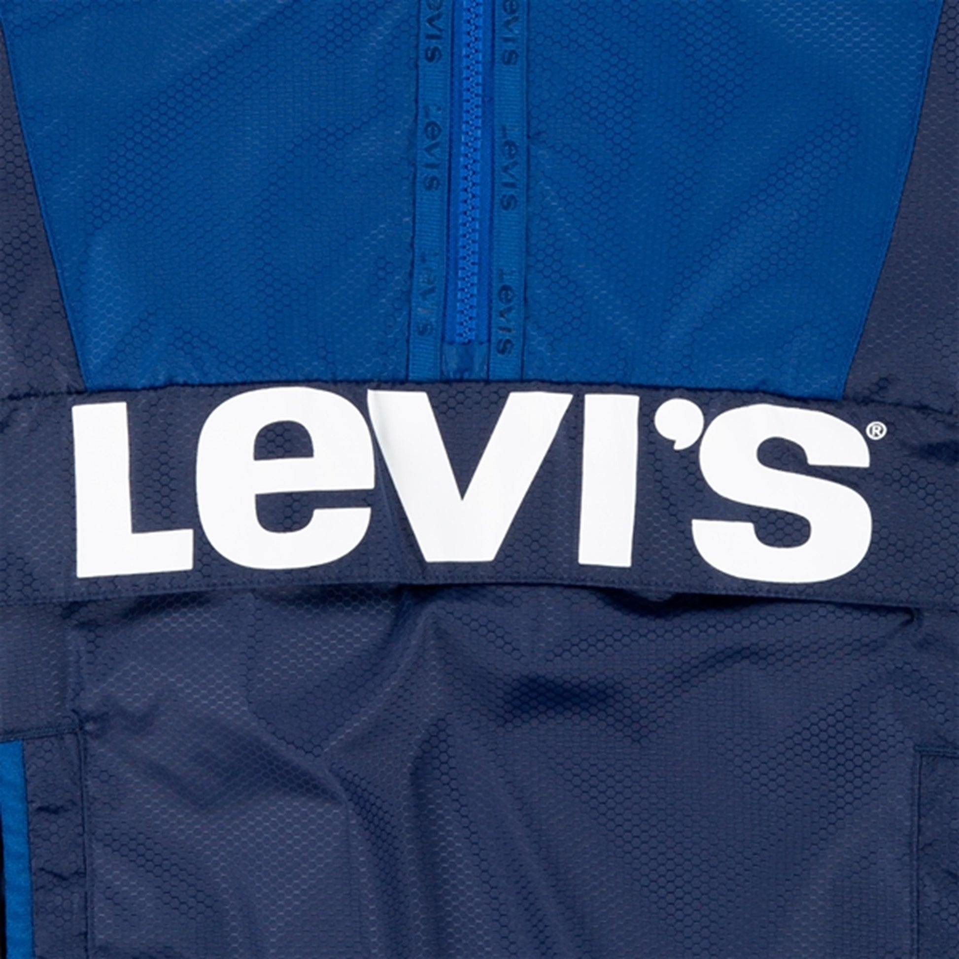 Levi's Colorblocked Anorak Blue
