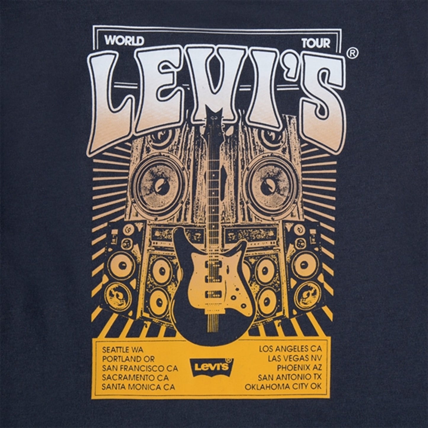 Levi's Rock Out T-shirt Grey