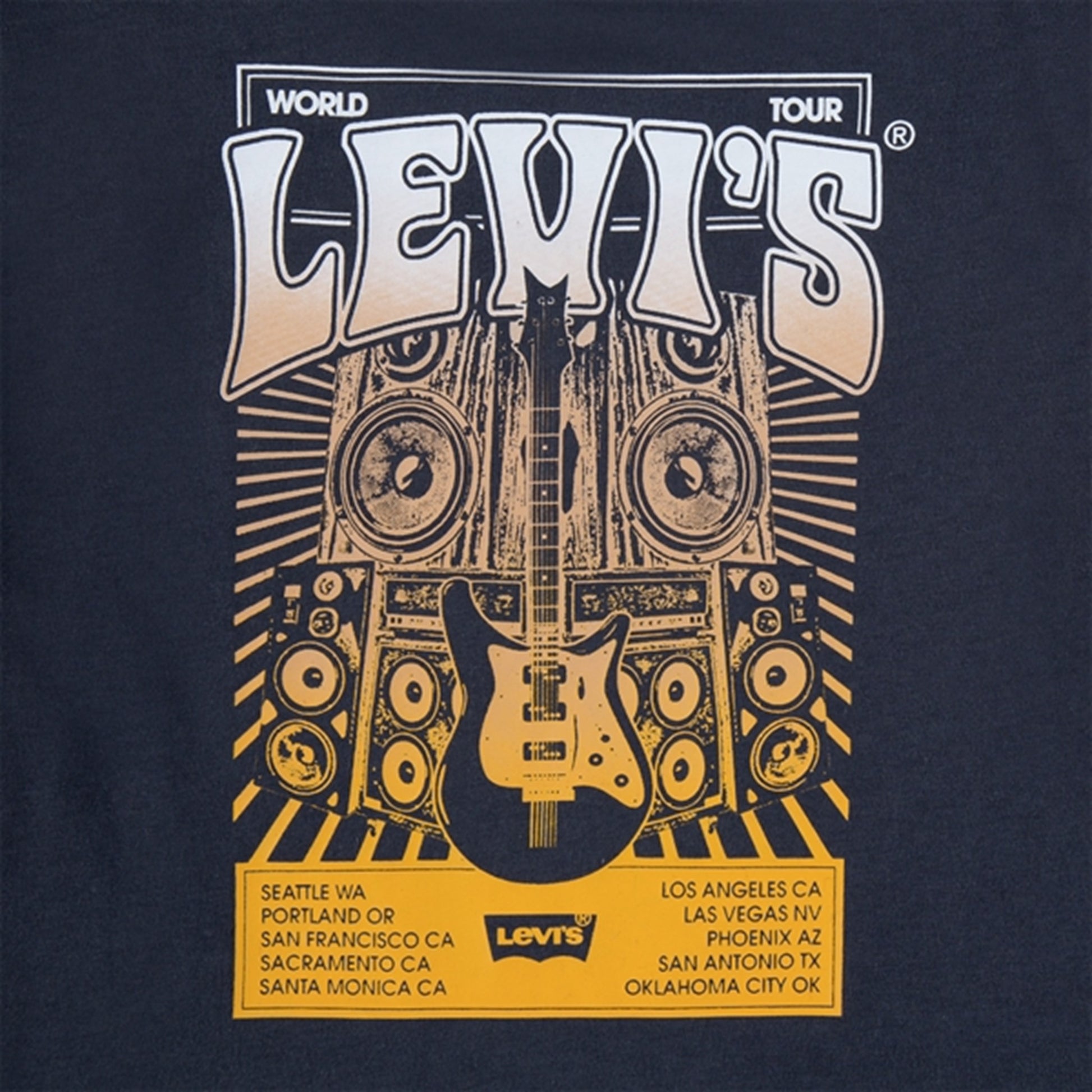 Levi's Rock Out T-shirt Grey