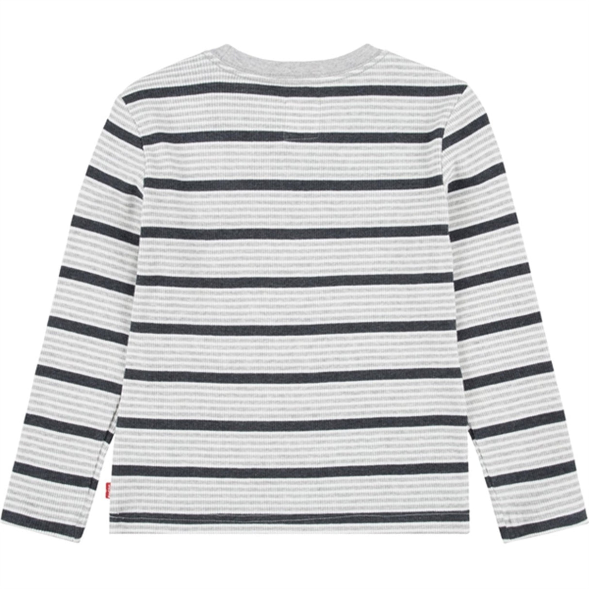 Levi's Long Sleeve Striped Thermal T-Shirt Light Grayheather