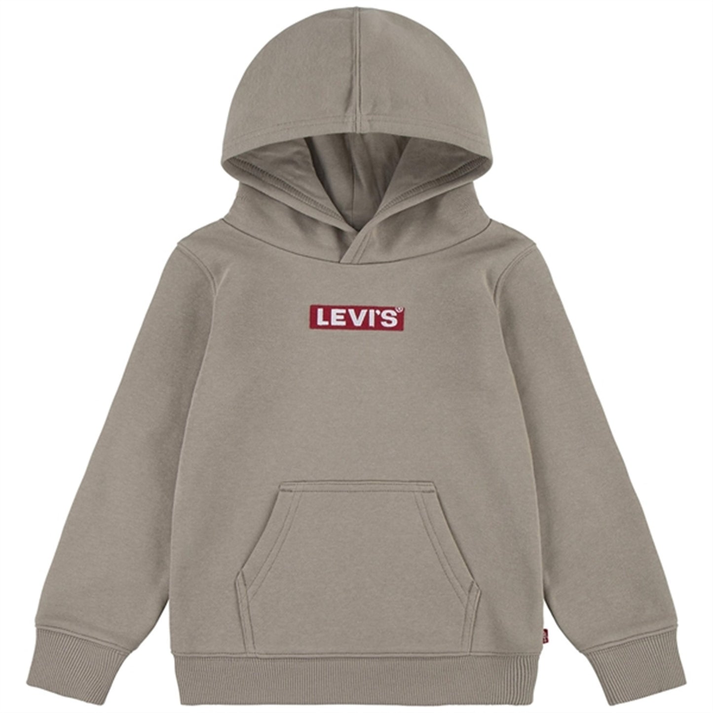 Levi's Box Tab Pullover Hoodie Rusty Aluminum