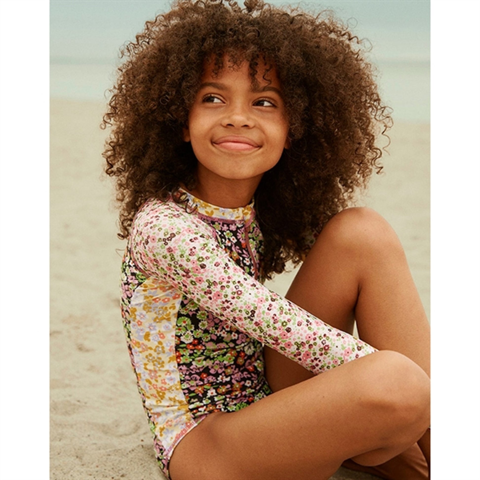 Molo Meadow Night Necky Swimsuit