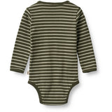 Wheat Dark Green Stripe Body Berti