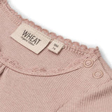 Wheat Rose Rib Lace Body