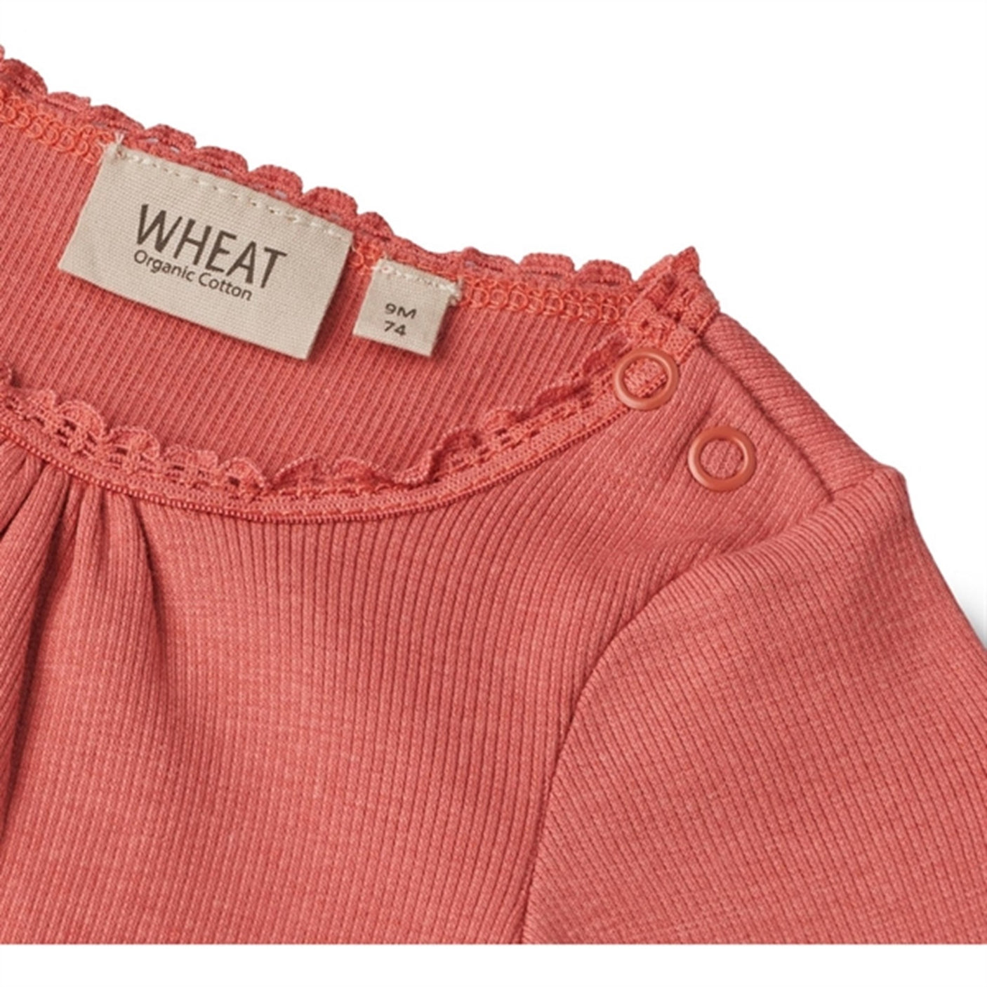 Wheat Faded Rose Rib Body Lotta