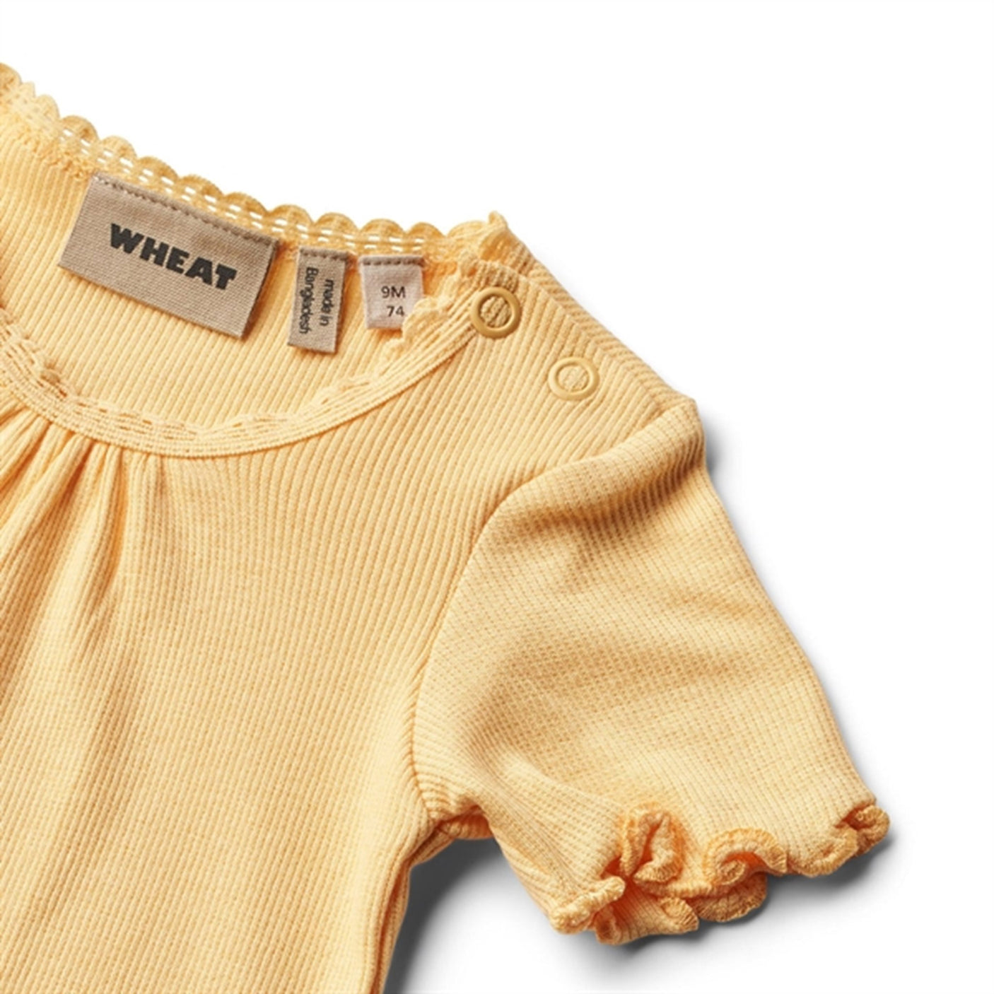 Wheat Pale Apricot Rib Body Edna