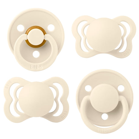 Bibs Try-it Collection Silicone/Latex Bibs 4-pack Ivory