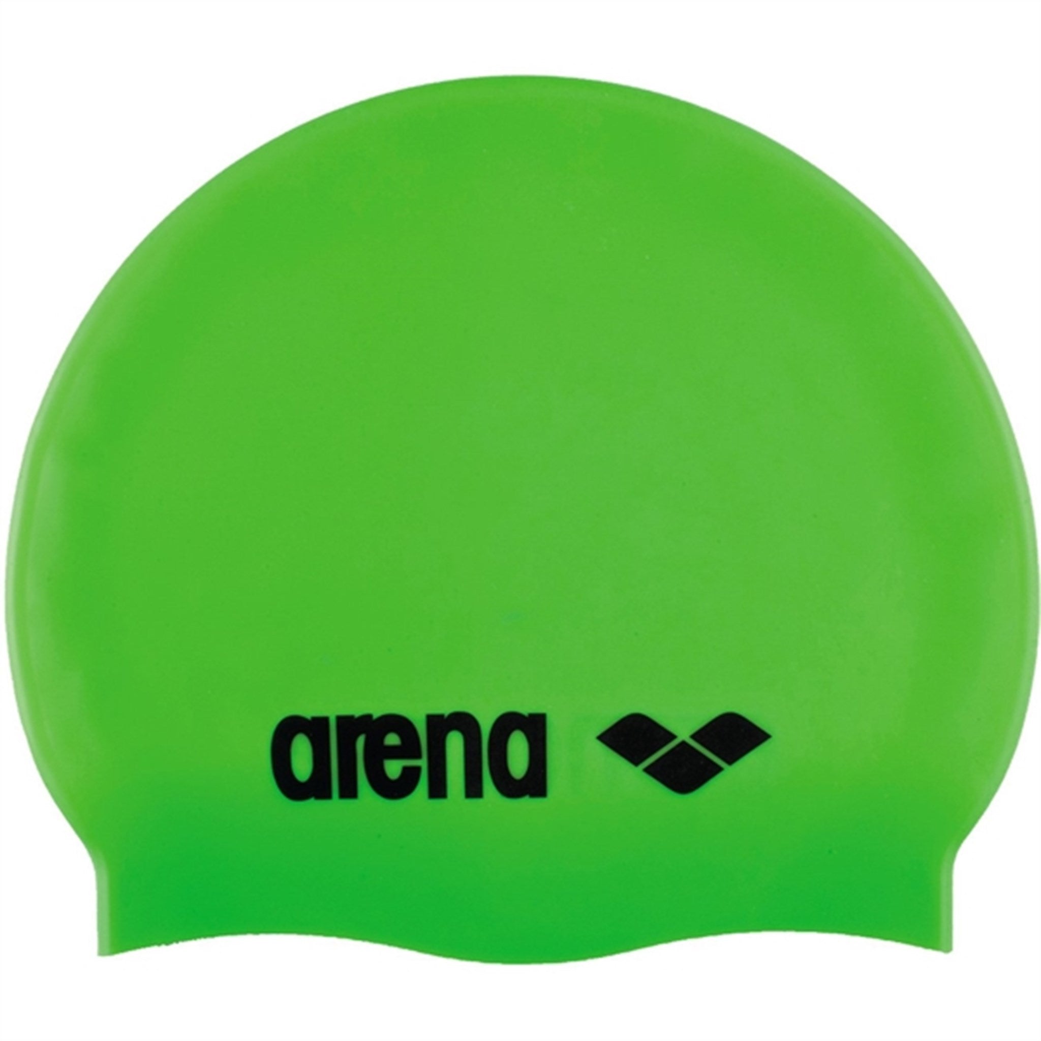Arena Swim Cap Classic Silicone Jr Acid-Lime-Black