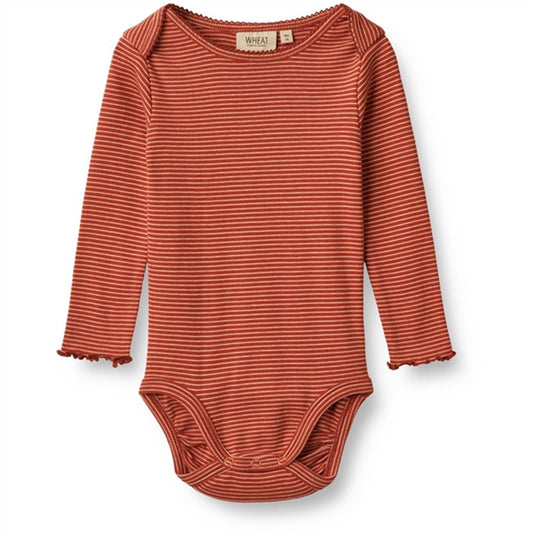 Wheat Paprika Stripe Body Rie