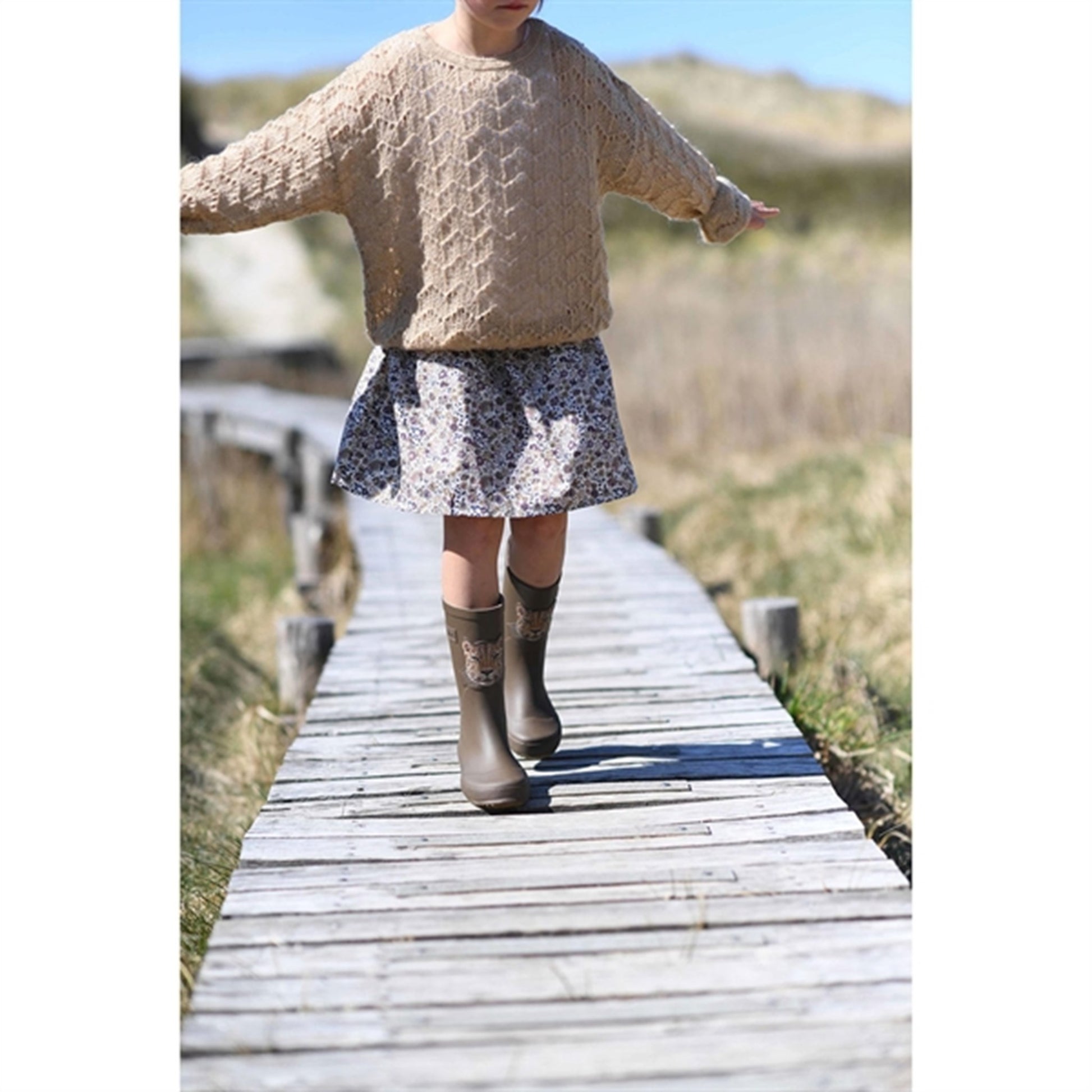 Bisgaard Basic Rubber Boots brown Jaguar