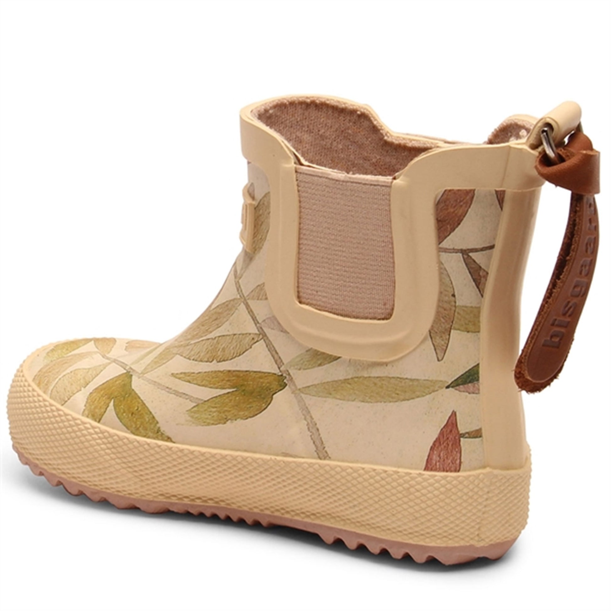 Bisgaard Wellies Baby Beige Leaves