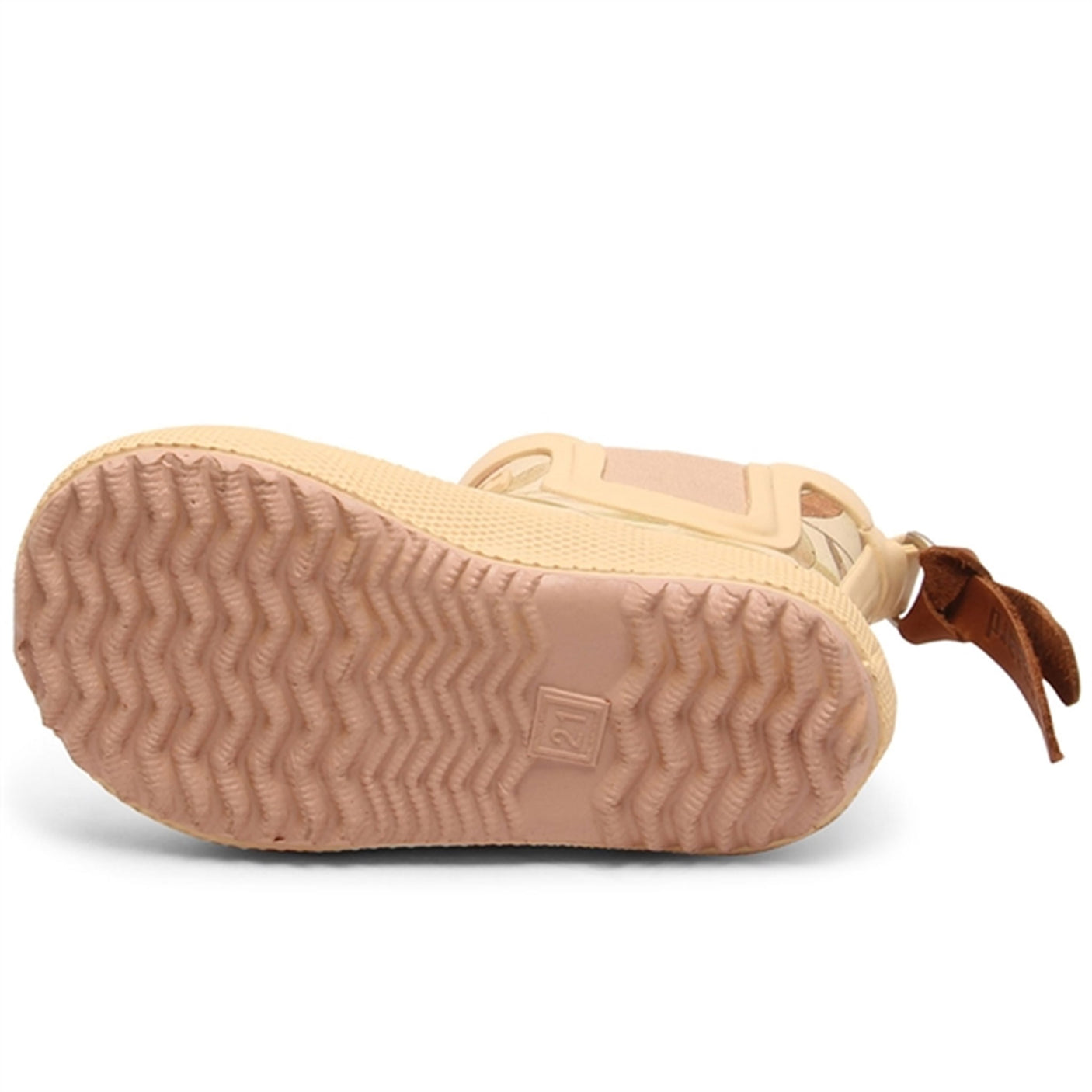 Bisgaard Wellies Baby Beige Leaves