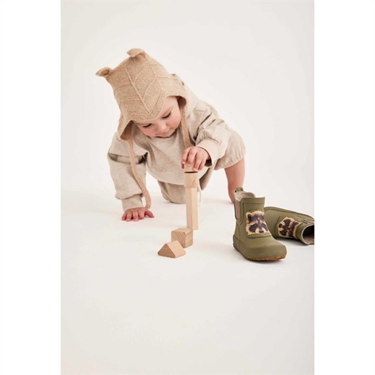 Bisgaard Rubber Boots Baby Green