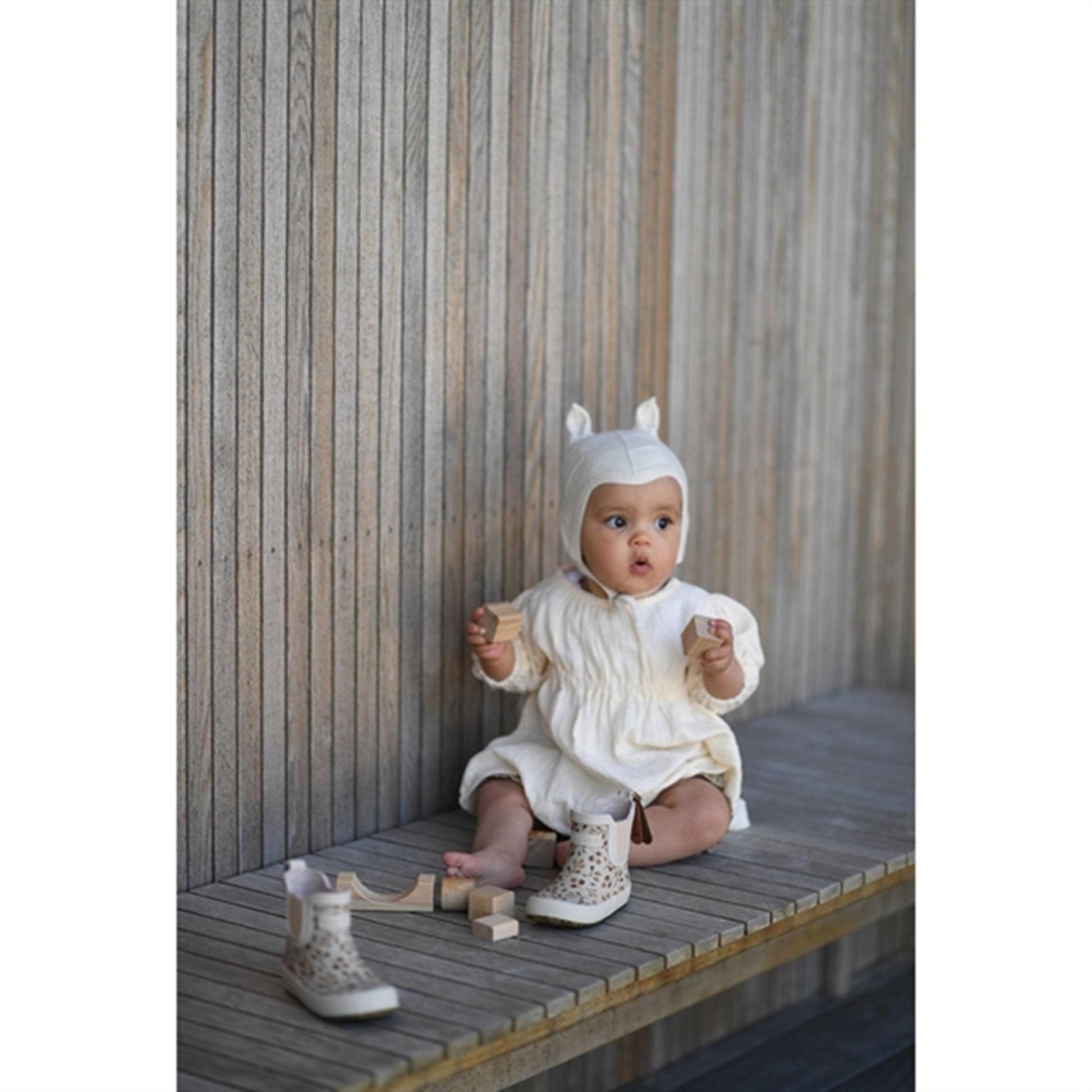 Bisgaard Rubber Boots Baby Sage Herbs