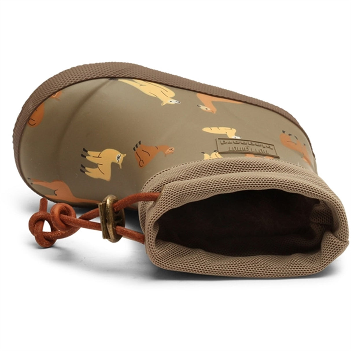 Huttelihut X Bisgaard Baby Thermo Rubber Boots Earth