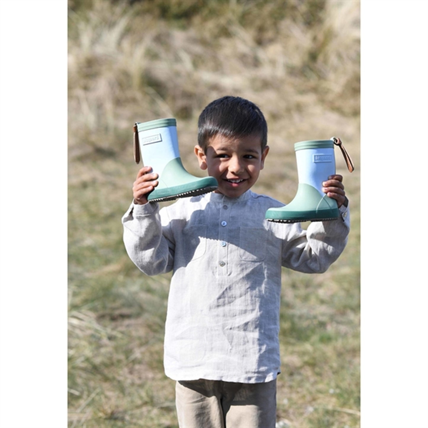 Bisgaard Rubber Boots Fashion II Misty Blue